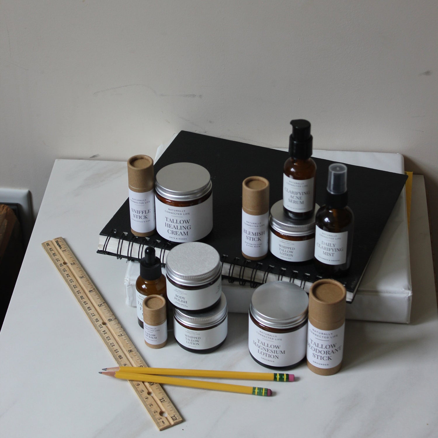 naturally connected life back to school sale, tallow skincare for kids and teenagers